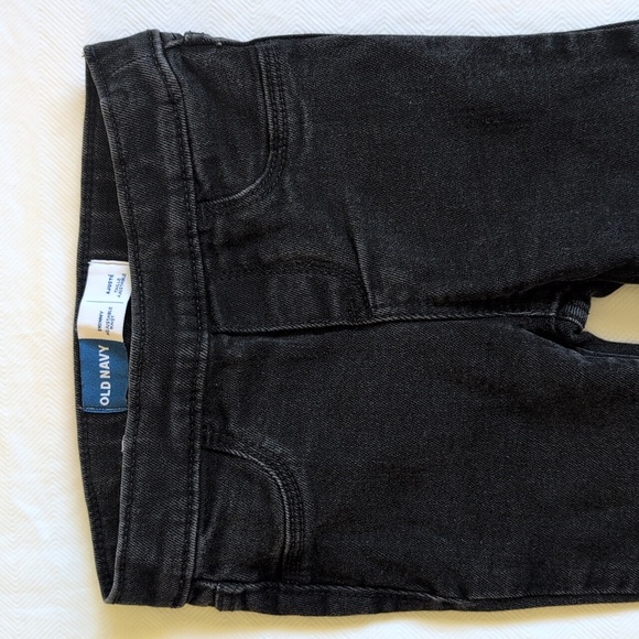old navy 2-pack adjustable waist skinny denim jeans bundle 2T toddler girls - Picture 11 of 13